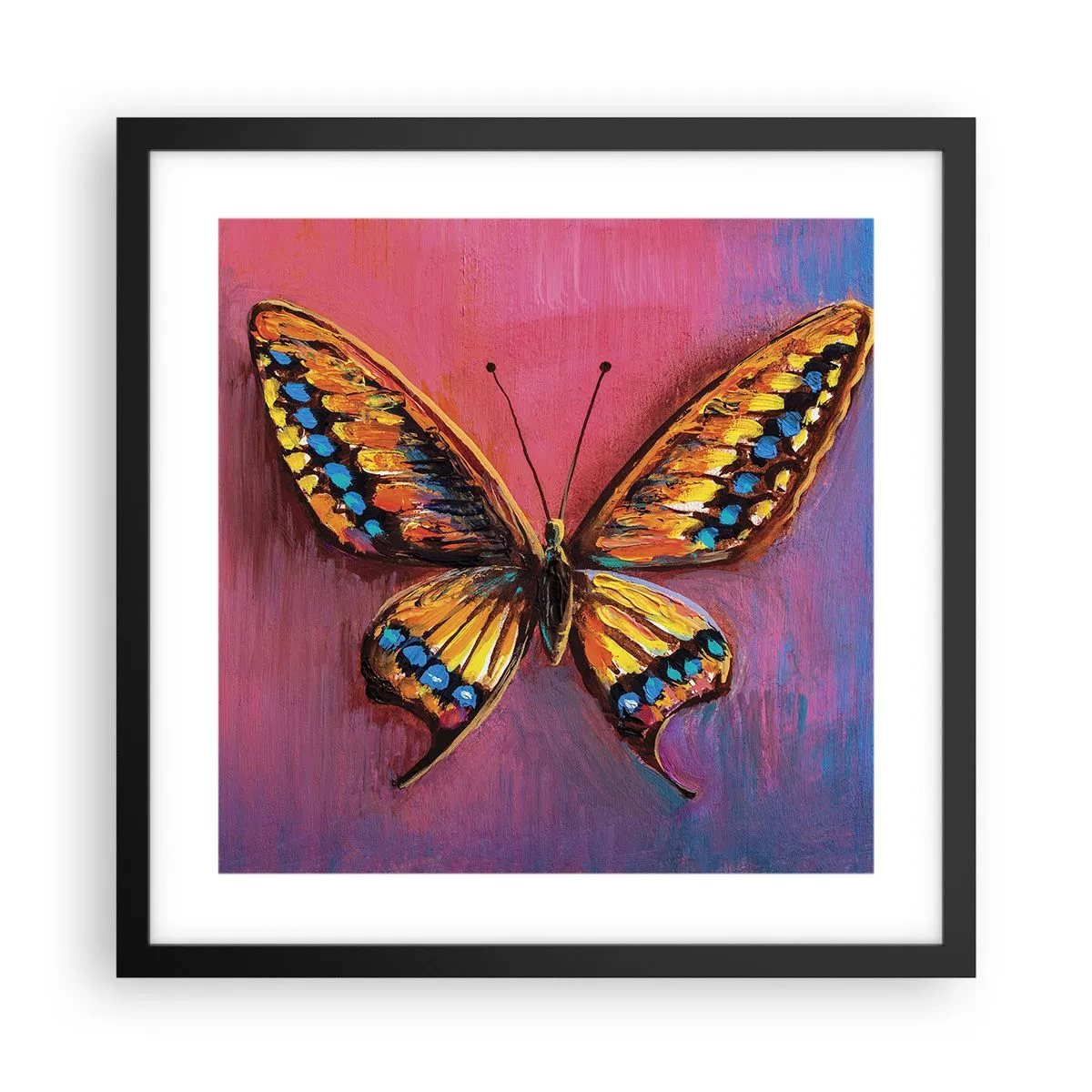 Poster in black frame - Jewel of Nature - 40x40 cm