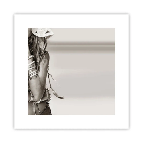 Poster - Like a Girl - 30x30 cm