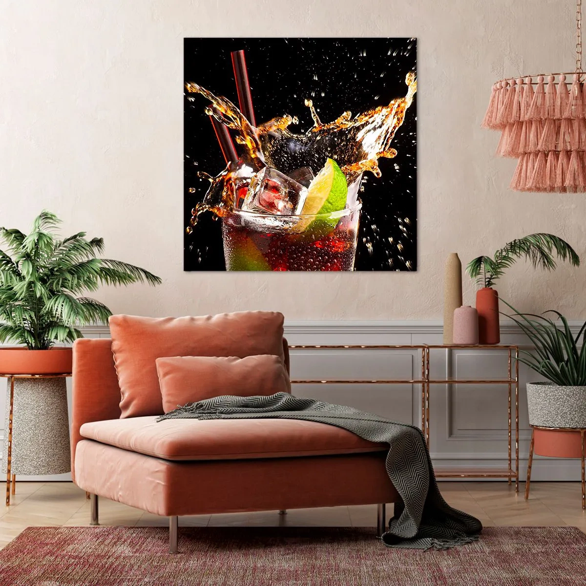 Canvas picture - Joy and Energy of Colours - 60x60 cm