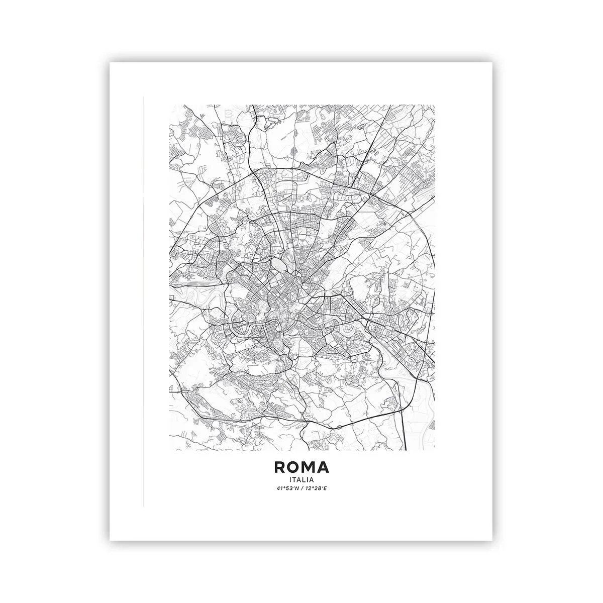 Poster - Roman Circle - 40x50 cm