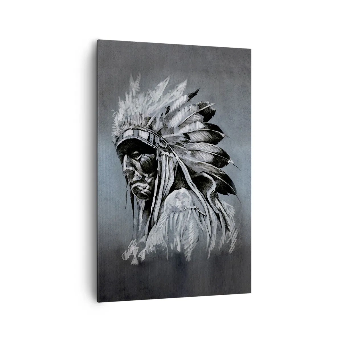 Canvas picture - Return to the Roots - 80x120 cm