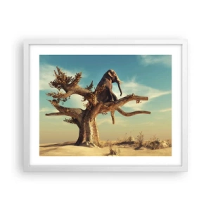 Poster in white frmae - New Point of View - 50x40 cm