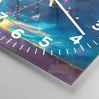 Clock face with numbers