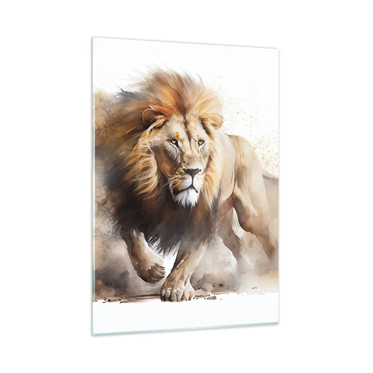 Glass picture - King is on the Move - 50x70 cm