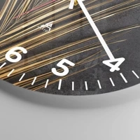 Clock face with numbers