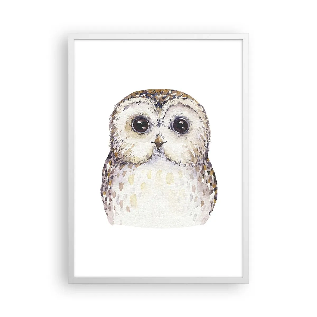 Poster in white frmae - Look Me in the Eyes - 50x70 cm