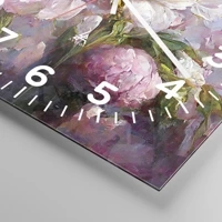 Clock face with numbers