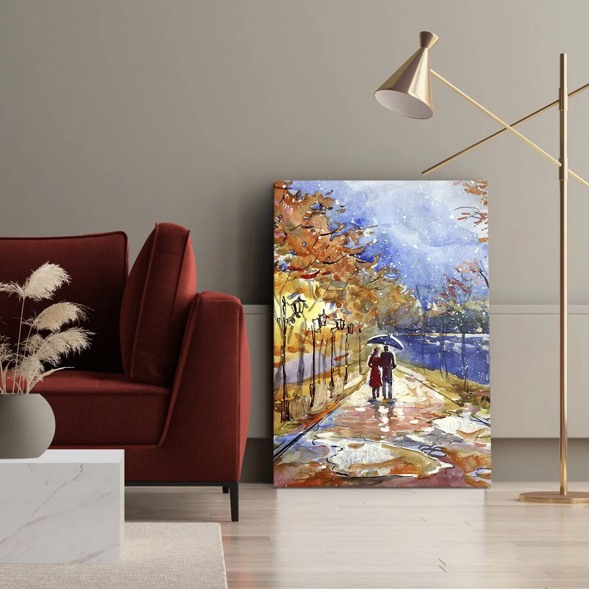 Canvas picture - Together to the Limit of Time  - 80x120 cm
