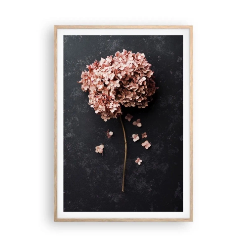 Poster in light oak frame - Trully Romantic Sign - 70x100 cm