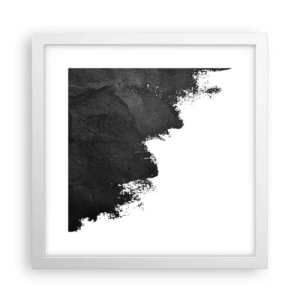 Poster in white frmae - Elements: Earth - 30x30 cm