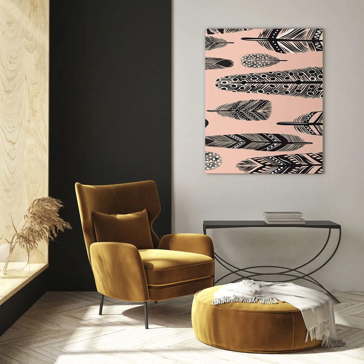 Glass picture - Indian Collection - 80x120 cm
