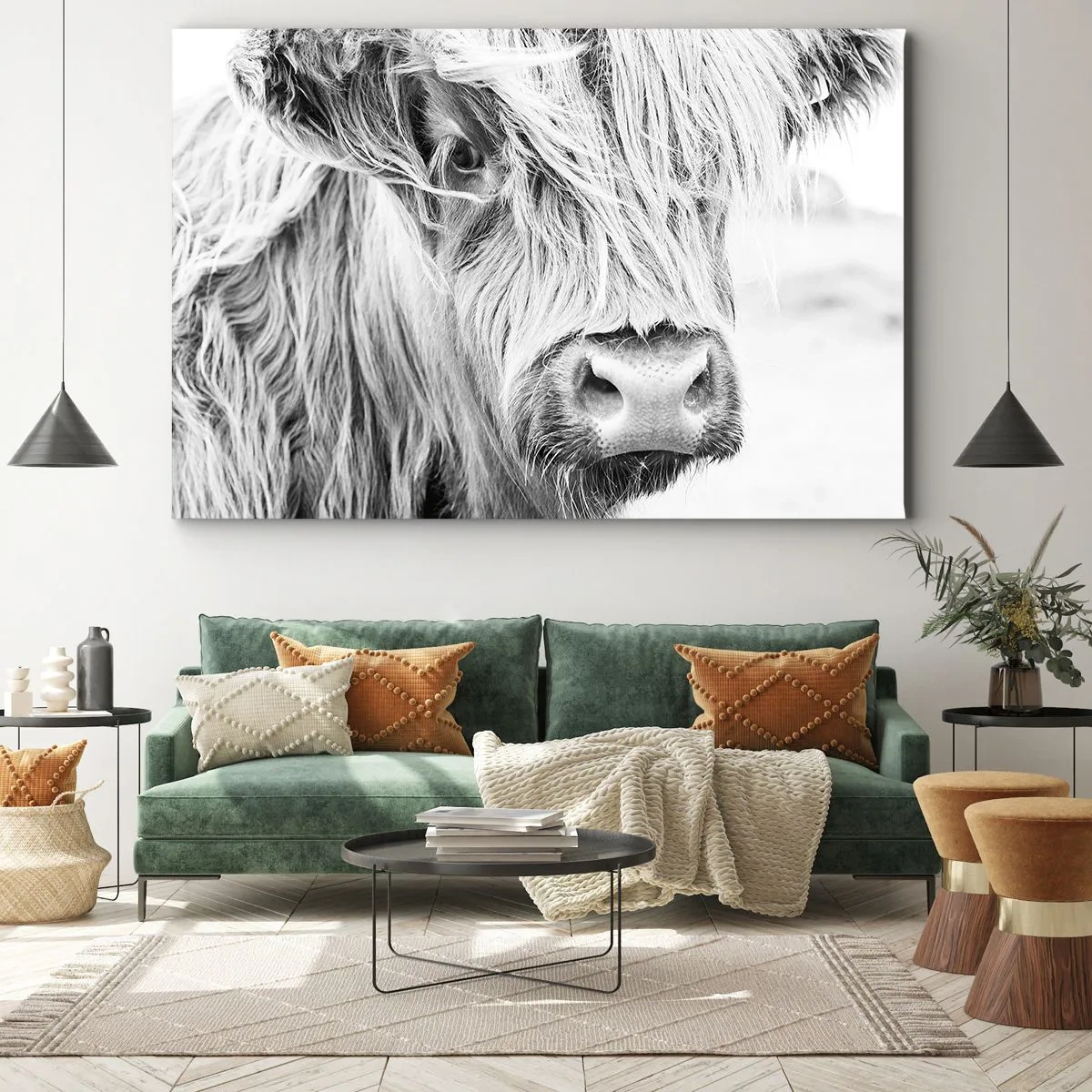 Canvas picture - Scottish Wilderness - 120x80 cm