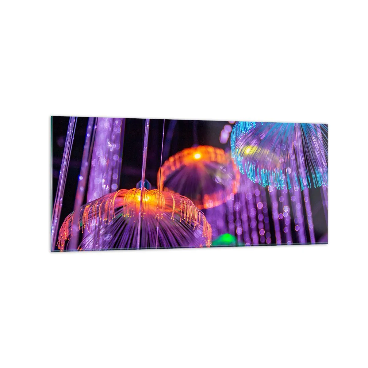 Glass picture - Light Fountain - 120x50 cm