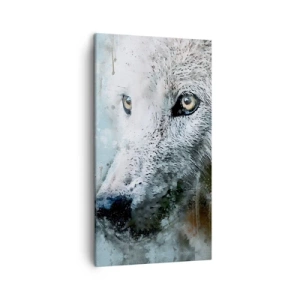 Canvas picture - Meet Wolf Soul - 45x80 cm