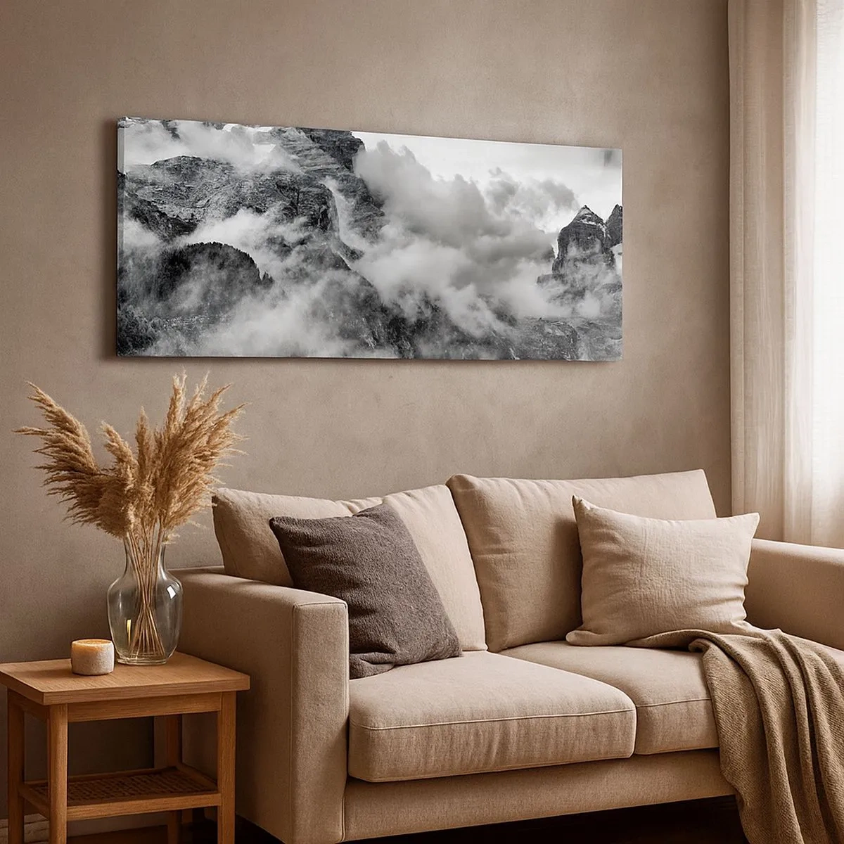 Canvas picture - Beautiful and Cruel - 100x40 cm