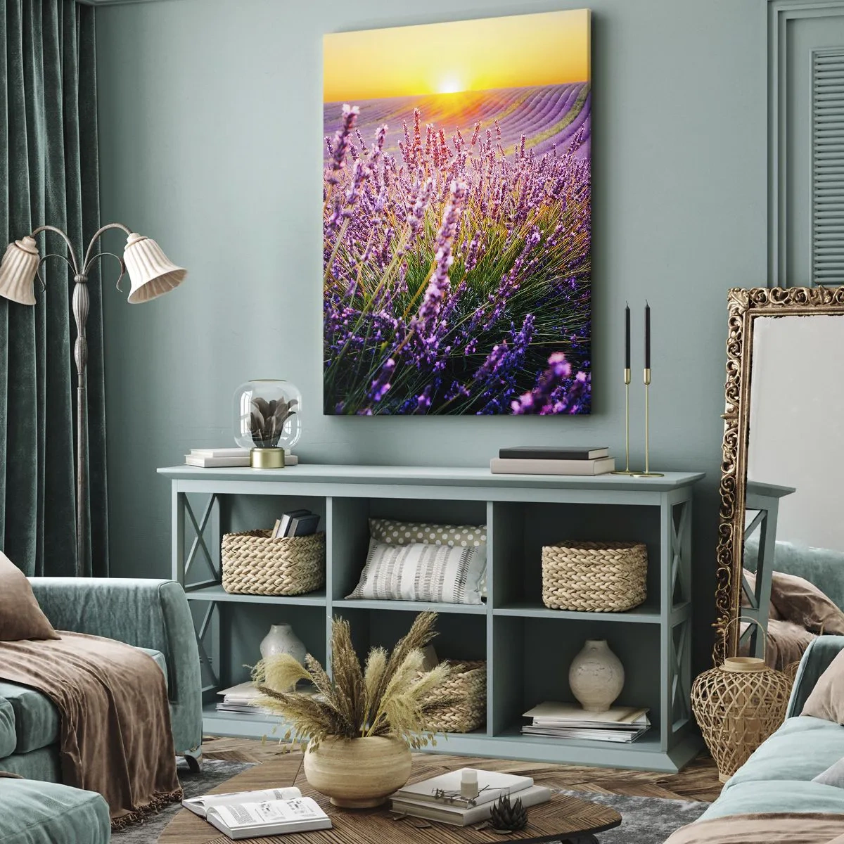 Canvas picture - Fragrant Field - 50x70 cm