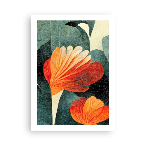 Poster - Heat of the Tropics, Coolness of the Ground - 50x70 cm