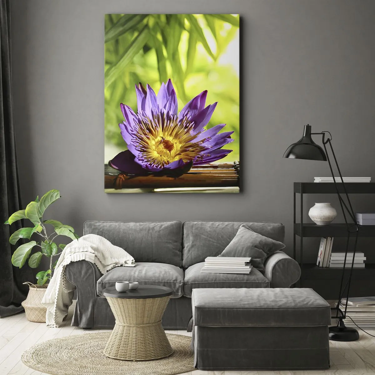 Canvas picture - In the Asian Sun - 70x100 cm