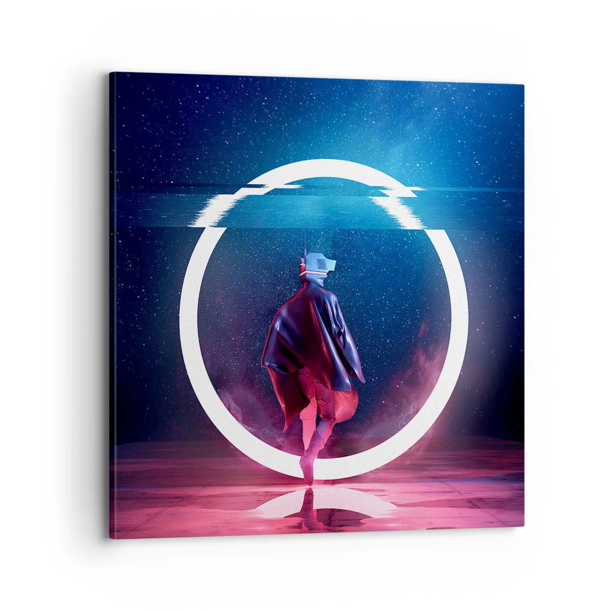 Canvas picture - Between Worlds - 70x70 cm