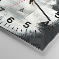 Clock face with numbers