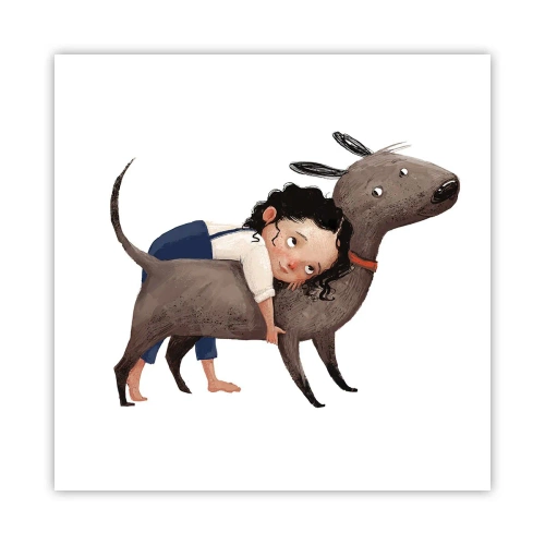 Poster - Best Friends - 50x50 cm
