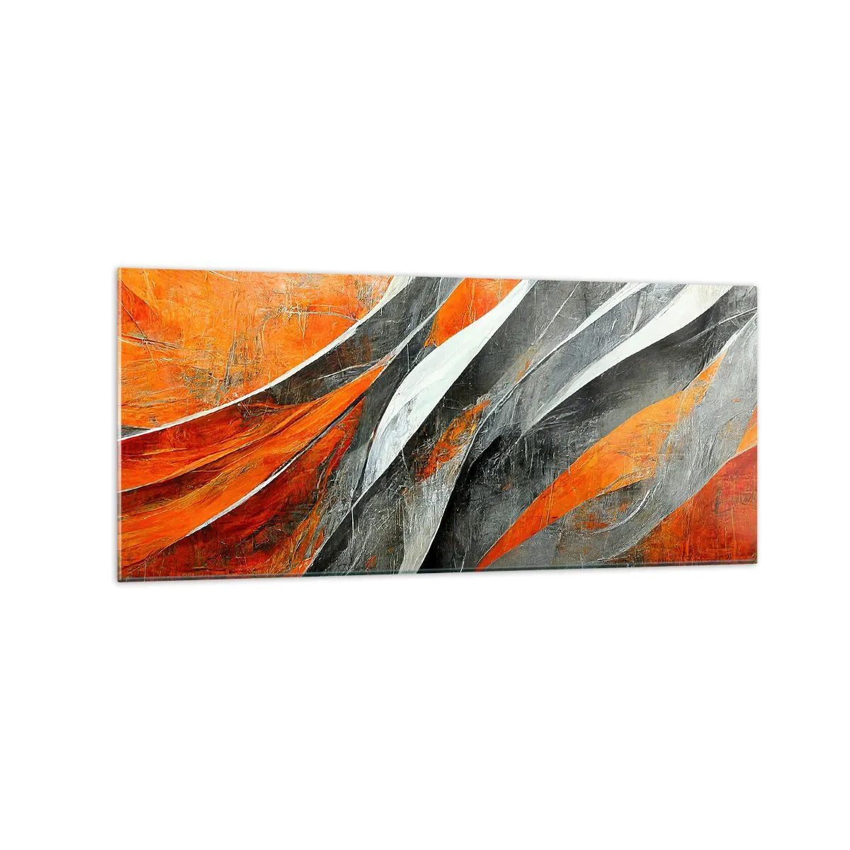 Glass picture - Heat and Coolness - 120x50 cm
