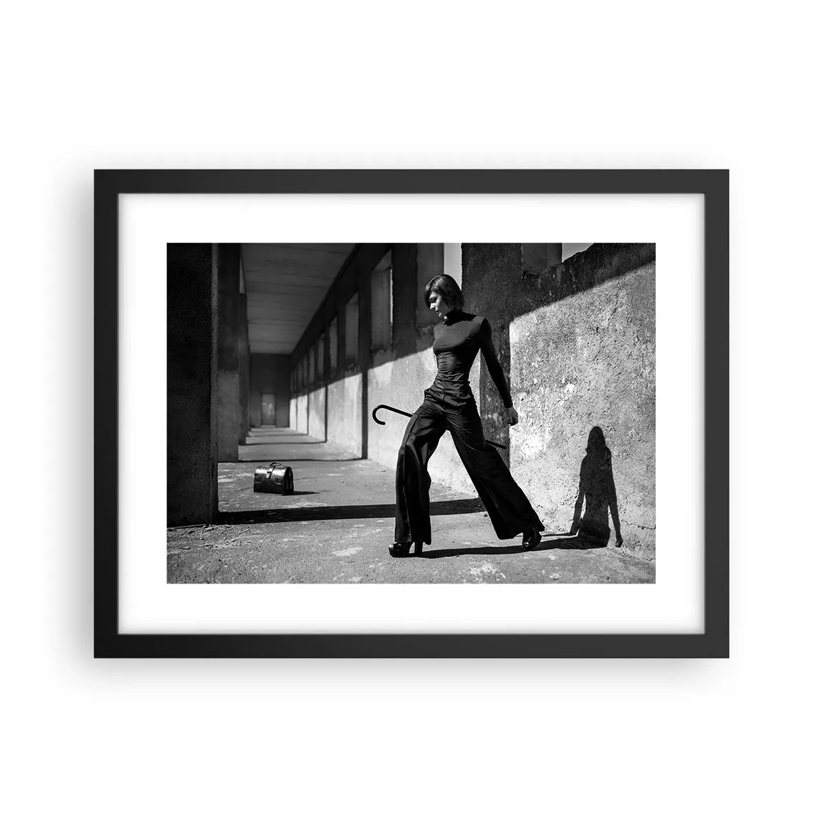Poster in black frame - City Chic - 40x30 cm