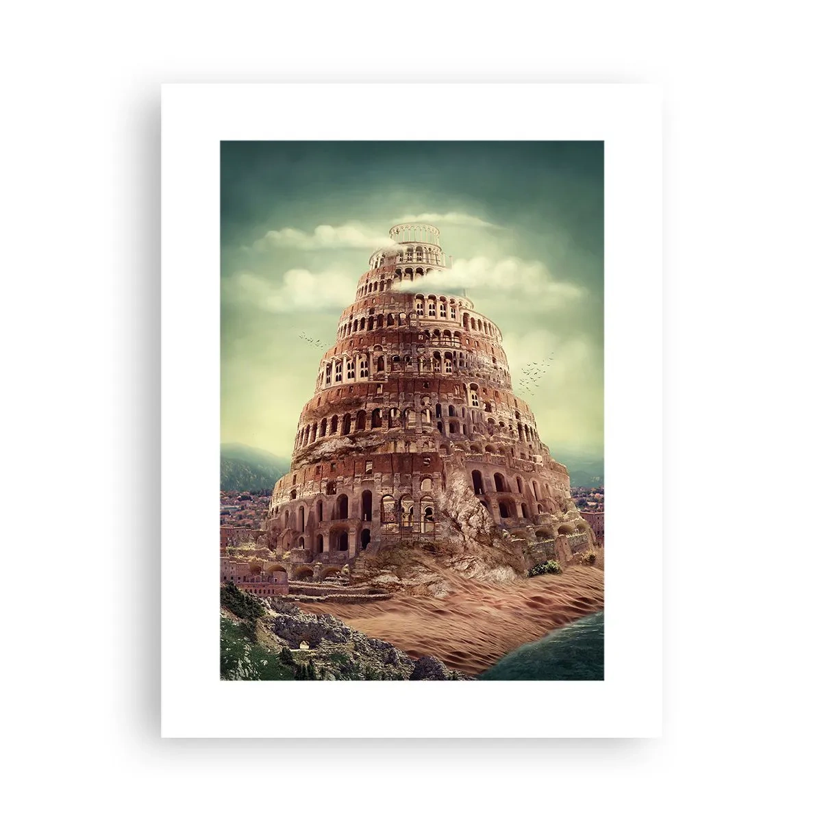 Poster - Tower of Babel - 30x40 cm
