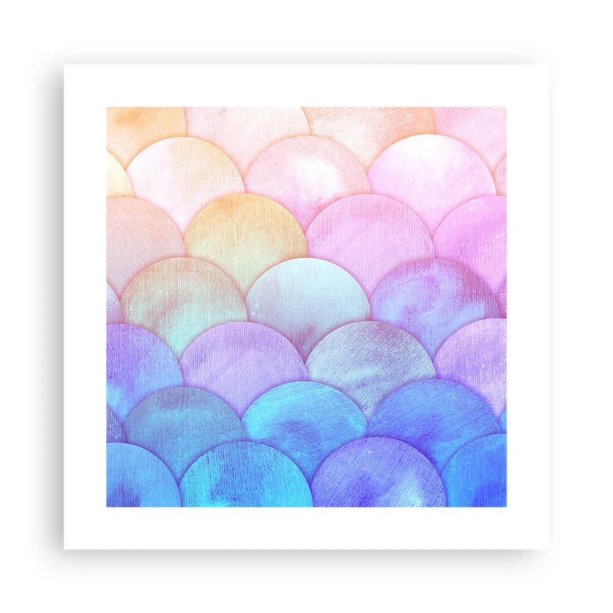 Poster - Pearl Scale - 40x40 cm
