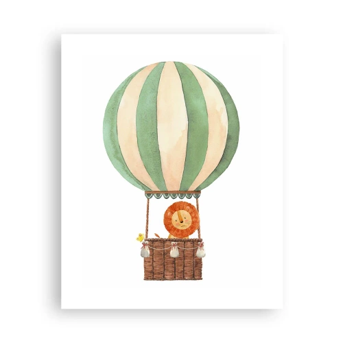 Poster - Leon's Adventures - 40x50 cm