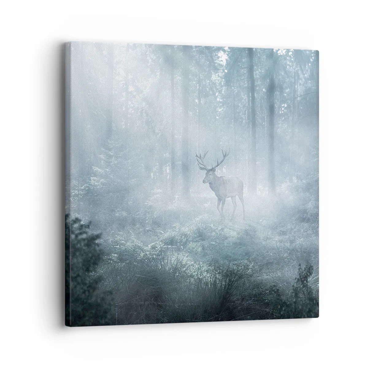 Canvas picture - Morning Round of the Estate - 30x30 cm