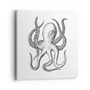 Canvas picture - Dancing with the Waves - 30x30 cm