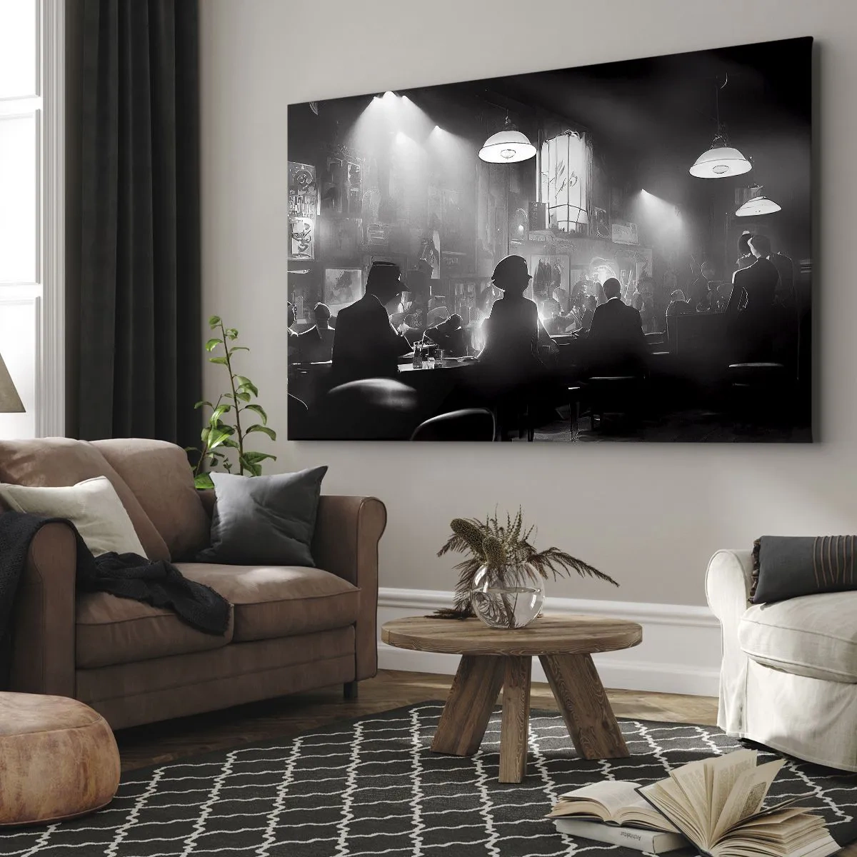 Canvas picture - In Jazz Ambiance - 100x70 cm