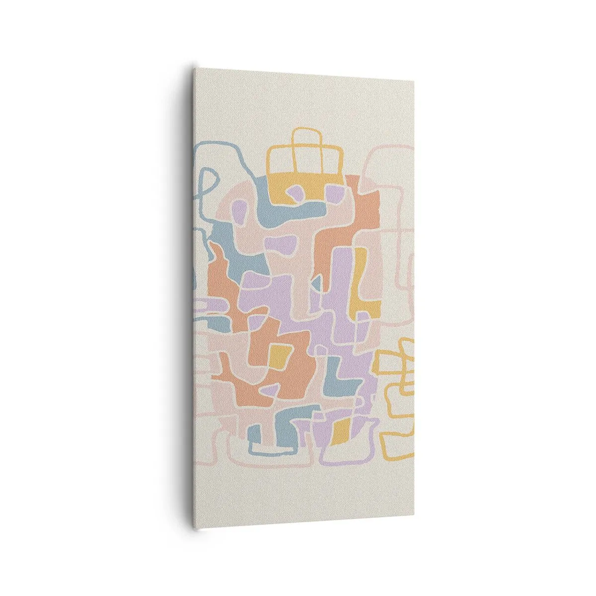 Canvas picture - Maze - Joyful Adventure - 65x120 cm