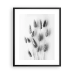 Poster in black frame - Her Softness Grass - 40x50 cm