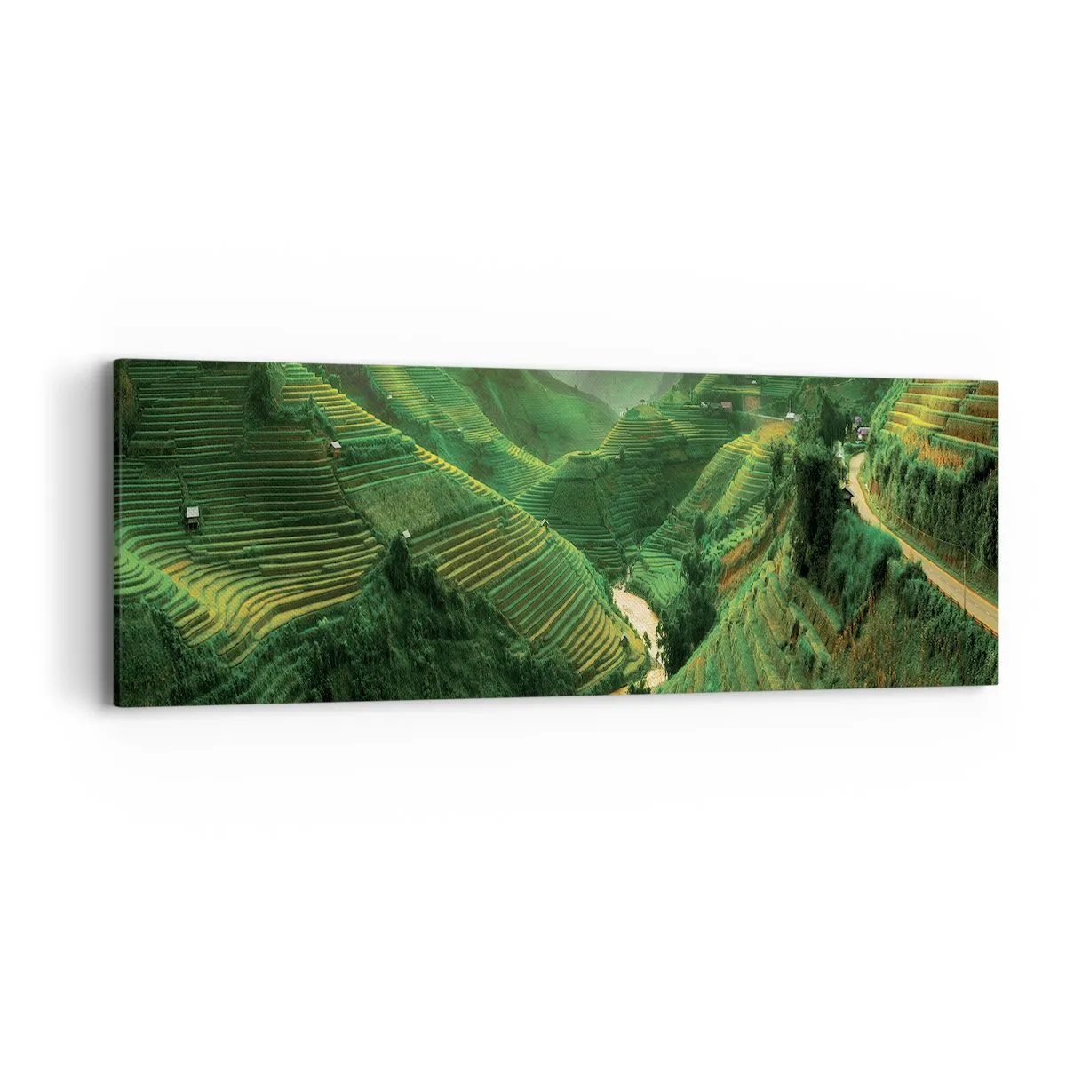 Canvas picture - Vietnamese Valley - 90x30 cm