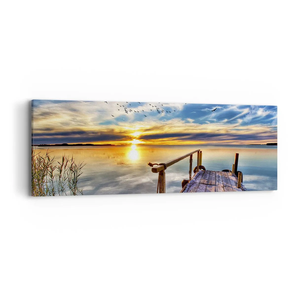 Canvas picture - Wind is Taking a Break - 90x30 cm