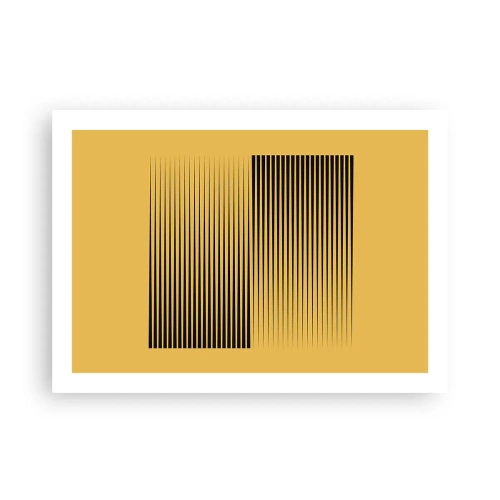 Poster - Square Opposites - 70x50 cm