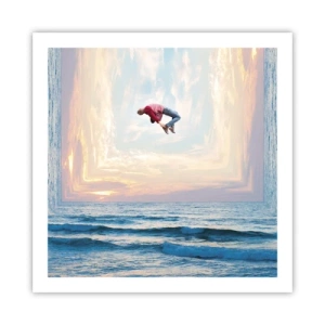 Poster - To Another Dimension - 60x60 cm