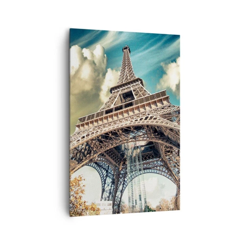 Canvas picture - And in Autumn in Paris… - 80x120 cm