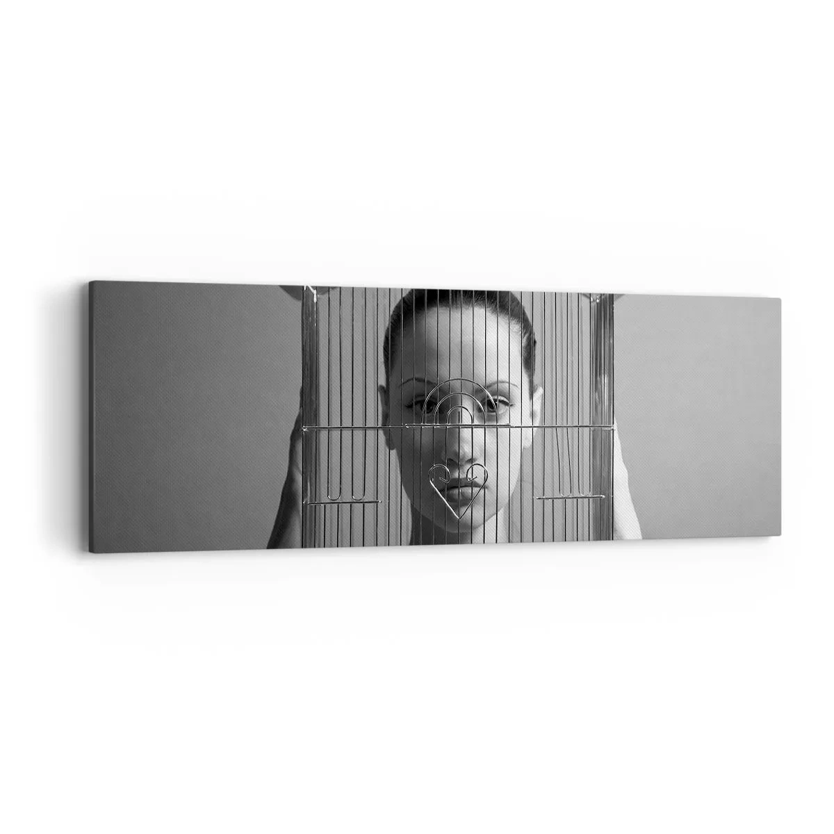 Canvas picture - A Bit Surrealistic Portrat - 90x30 cm