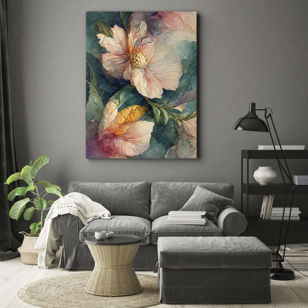 Canvas picture - Sheer Subtelty - 70x100 cm