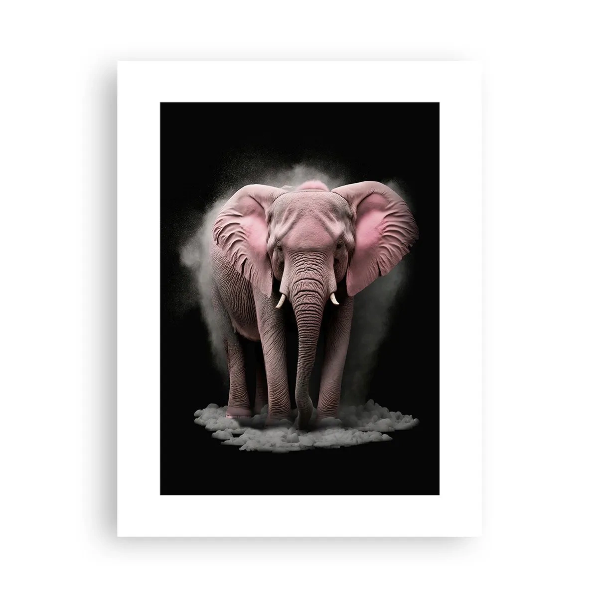 Poster - Don't Think About a Pink Elephant! - 30x40 cm