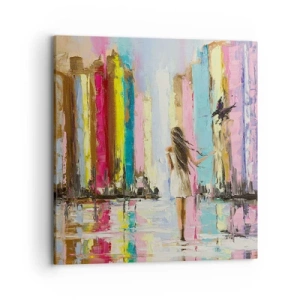 Canvas picture - Follow Me - 70x70 cm