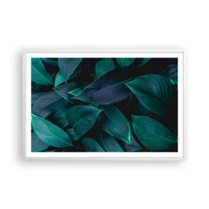 Poster in white frmae - The Green Itself - 91x61 cm