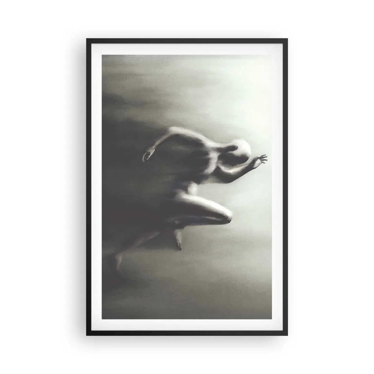 Poster in black frame - Unstoppable - 61x91 cm