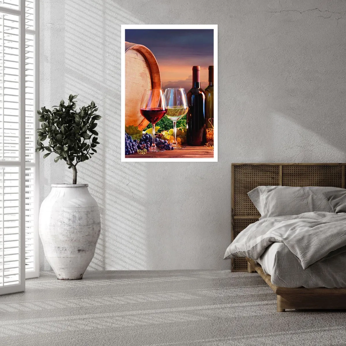 Poster - Here Life Is Full of Flavour - 40x50 cm