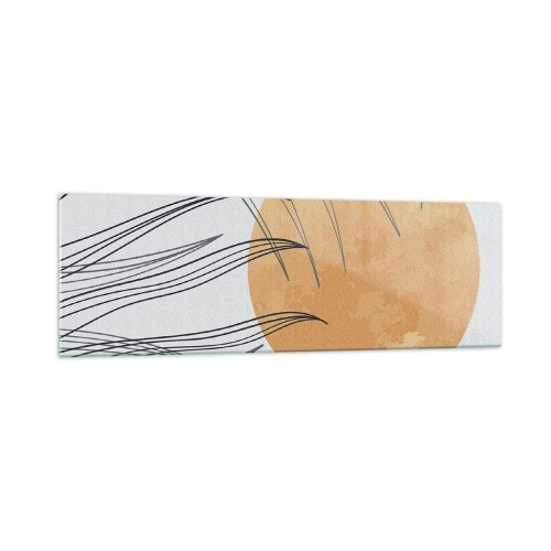 Glass picture - Always Towards the Sun - 160x50 cm