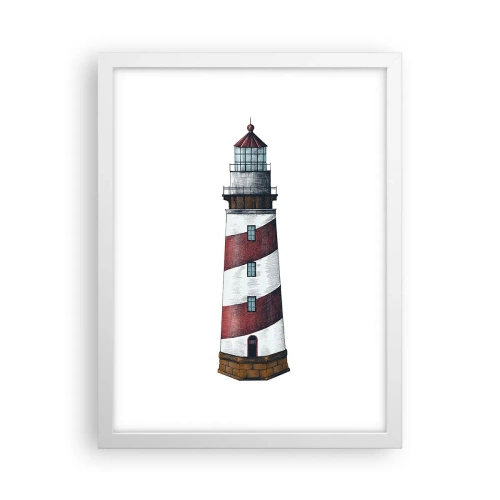 Poster in white frmae - Always on Guard - 30x40 cm