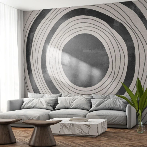 Self-Adhesive Photo Wallpaper Deluxe Sticker - Heart of the Matter - Wheels, Minimalism, Aged - 400x280 cm